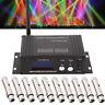 Lot Lixada 2.4ghz Wireless Dmx512 Transmitter Repeater Stage Light Receiver Us