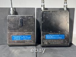 Lectro sonics LR-B1 and LT-B1 Transmitter and Receiver Set with Accessories