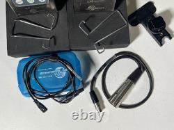 Lectro sonics LR-B1 and LT-B1 Transmitter and Receiver Set with Accessories