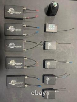 Lectrosonic wireless system receivers and transmitters plug in ucr 411a