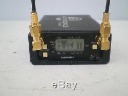 Lectrosonics SM Transmitter UCR401 Receiver /SMA antenna Bl 27 Lav Mic Batteries