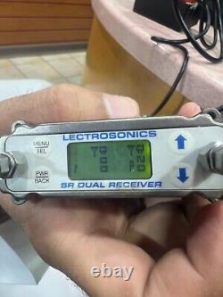 Lectrosonics SRA Camera Slot UHF 2 Receiver 4 transmitter with hard case