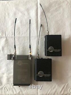 Lectrosonics SRb5P Dual UHF receiver & 2 UM400a transmitters