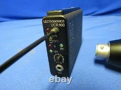 Lectrosonics UCR100 UHF Receiver with UH100 Plug-On Transmitter Block 27