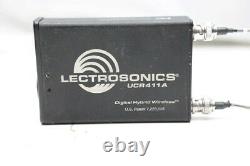 Lectrosonics UHF Wireless system Block 22 UCR411A Receiver SMQV-22 Transmitter