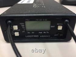 Lectrosonics Wireless Audio Receiver UCR201 With Transmitter UM200C