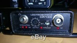 Lectrosonics Wireless Lav Microphone CR185 XLR Receiver M185 & Plug Transmitter