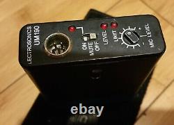 Lectrosonics Wireless Microphone UCR190 Receiver, UM190 Mic Bodypack Transmitter