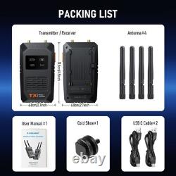 Lemorele R1100 HDMI Wireless Transmitter/Receiver, 200 Meters, HD-1080p 60Hz