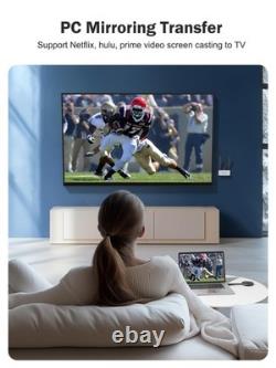 Lemorele Wireless HDMI Transmitter and Receiver, Wireless HDMI and VGA Dual Out Lemorele Wireless HDMI Transmitter and Receiver, Wireless HDMI and VGA Dual Out