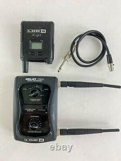 Line 6 Relay G50 Wireless Guitar System Transmitter Receiver and Cable