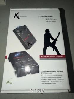Line 6 X2 XDS95 Series Digital Wireless Systems Receiver Transmitter Cable