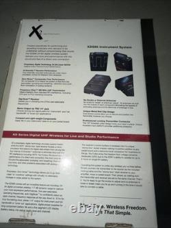 Line 6 X2 XDS95 Series Digital Wireless Systems Receiver Transmitter Cable