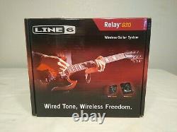 Line6 Relay G30 Wireless Guitar System TBP06 Transmitter RXS06 Receiver Black