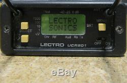 Lot of 2 Lectrosonics UCR201 Block 22 Wireless Receivers with 1 UH200C Transmitter