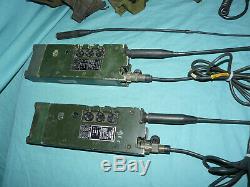 Lot of 2 RACAL-BCC RT349 Transmitter Receiver RT-349 + Headsets British Military