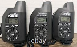 Lot of 3 PocketWizard Plus III Radio Transceiver Transmitter/Receiver Tested