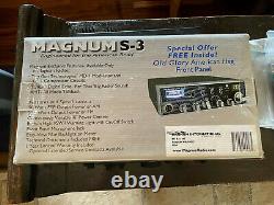 MAGNUM S-3 CB RADIO NEW IN THE BOX 10 meter mobile transmitter receiver