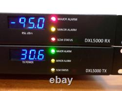MRC DXL5000 Microwave Long-Haul Digital ASI Radio Transmitter & Receiver 7062.5