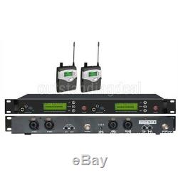 MS-5080 Stage UHF Wireless In-Ear Headphones Monitor System Transmitter Receiver