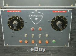 Mackay Radio Model 2003L 813 HF Transmitter withControl Console & HB Power Supply