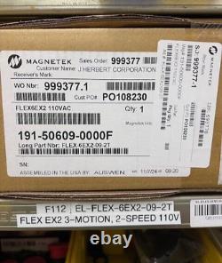 Magnetek-radio Transmitter + Receiver- 110-120vac #flex6ex2-09-2t