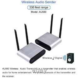 Measy AU680 Wireless Audio Speaker Transmission Box, Transmitter & Receiver, Tr