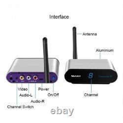 Measy AV530-2 5.8GHz Wireless Audio / Video Transmitter + 2 Receiver, Transmiss