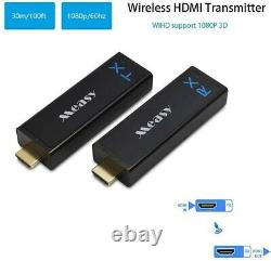 Measy Wireless HDMI Transmitter and Receiver Extender up to 100 Ft