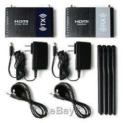 Micca Wireless HDMI Extender 1080P 330ft Long Range 5GHz Transmitter & Receiver