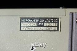 Microwave Radio Corporation MRC ProStar MR 7 GHz Receiver with 7T2 Transmitter
