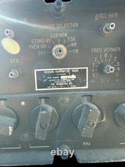 Military Radio GRC-106 Rt834 Receiver Transmitter Ham Radio Army Magnavox