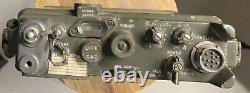 Military Surplus Field Radio Receiver Transmitter Rt-176 Prc-10 With Backpack