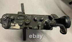 Military Surplus Field Radio Receiver Transmitter Rt-176 Prc-10 With Backpack