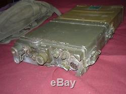 Military Surplus Field Radio Receiver Transmitter Rt-176 Prc-10 With Backpack