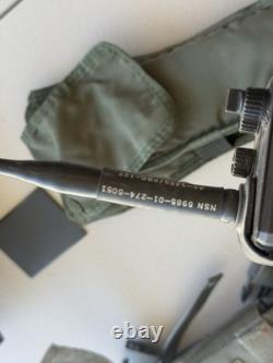 Military Surplus Prc 127 Receiver Transmitter Walkie Talkie Microphone Radio
