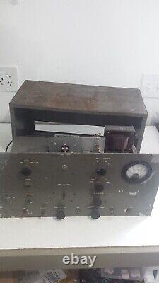 Military Surplus Radio Receiver Transmitter 10M to 160M 6L6 12ax7 12au7 6146