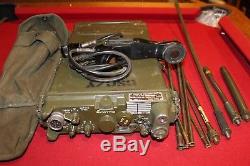 Military Surplus Rt 339 Prc 28 Receiver Transmitter Field Phone Radio Artillery