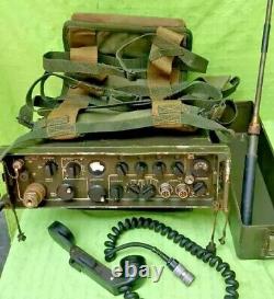 Military radio brd510 WORKING Vietnam age Radio Receiver Transmitter