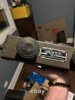 Military radio receiver and transmitter BC 611 F