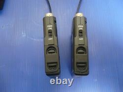 Minty Sony DWR-S02DN wireless audio receiver & two DWT-B01 transmitters, CH30-41