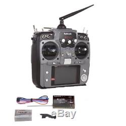 NEW RadioLink AT10 10CH Grey Radio Transmitter Mode 2 withR10D Receiver and PRM-01