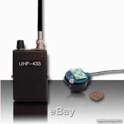 NEW! SET PRO PLL UHF RECEIVER + BUG SPY TRANSMITTER 3 to 6V THE BEST