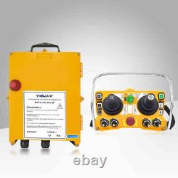 NEW for F24-60 24-380V Joystick Remote Overhead Crane Industrial Wireless VHF