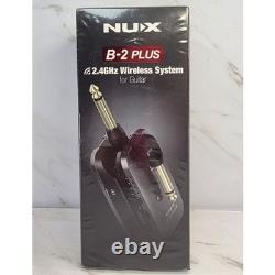 NUX B-2 PLUS 2.4GHz Wireless System for Guitar Digital Transmitter Receiver