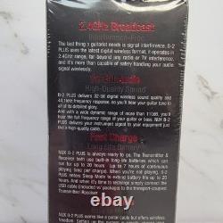 NUX B-2 PLUS 2.4GHz Wireless System for Guitar Digital Transmitter Receiver