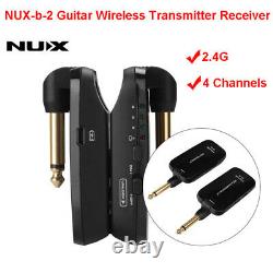 NUX-b-2 Electric Guitar Wireless Transmitter Receiver System Audio 2.4G Adapter