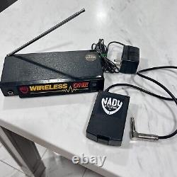 Nady Wireless One Transmitter/Receiver for Electric Guitar Used in Good Cond