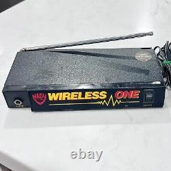 Nady Wireless One Transmitter/Receiver for Electric Guitar Used in Good Cond