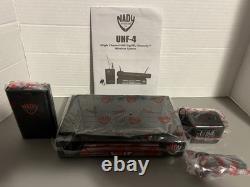 Nady Wireless UHF-4 Single Channel UHF DigiTRU Diversity Wireless System